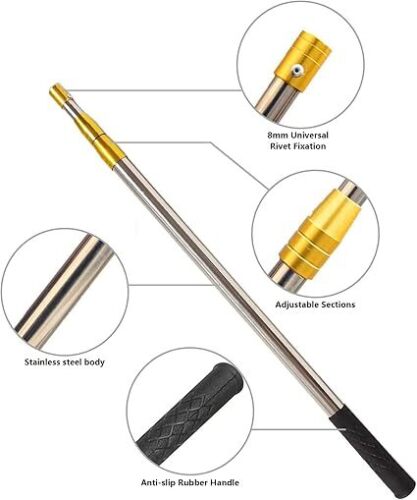 Fish Gaff 6.2ft Telescopic Rod - Lot 2282