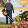 Leaf Blower Cordless,High-Power Turbo Battery Powered Leaf Blower - Thumbnail 1