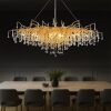 Modern Gold Crystal Chandeliers - Thumbnail 1