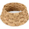 Basket Woven Hyacinth Christmas Holiday Tree Collar - 24in - Thumbnail 1