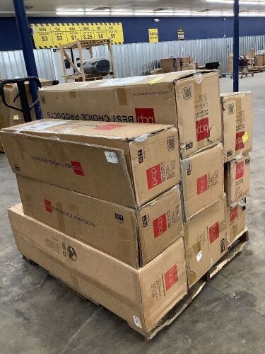 Pallet of Misc. Christmas Trees - Lot 2491