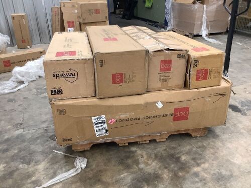Pallet of Misc. Christmas Trees - Lot 2253