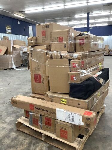 Salvage Pallet ITEMS CAN BE BROKEN OR MISSING PIECES - Lot 2263