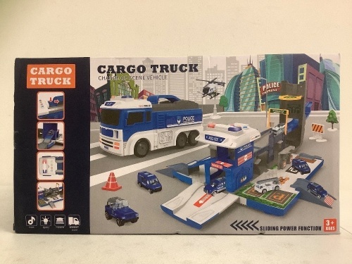 Cargo Truck Play Set, Appears New, Sold As Is  - Lot 4Y