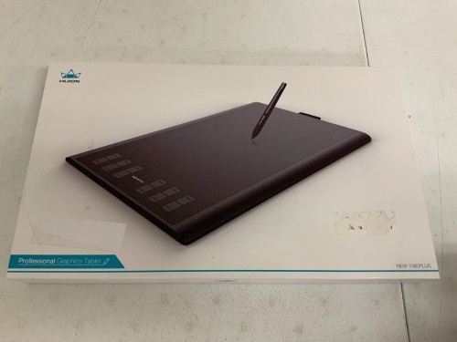 HUION 1060Pplus Drawing Tablet Only, No Accessories, E-Commerce Return, Sold as is - Lot 6A