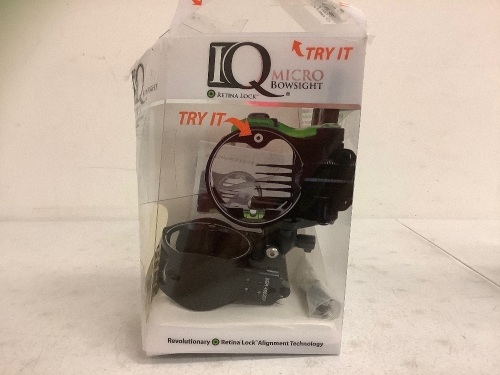 IQ Micro Bowsight, E-Commerce Return, Sold as is - Lot 25