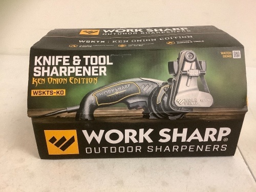 Worksharp Knife & Sharpener Tool, Works, E-Commerce Return, Sold as is - Lot 26