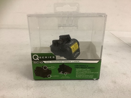 Q Series Rail Mounted Laser, E-Commerce Return, Sold as is - Lot 27