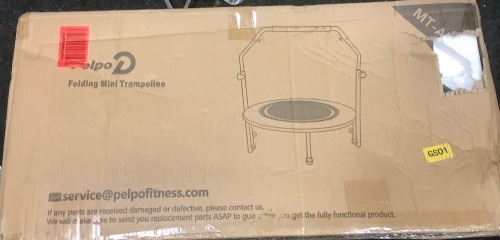 Folding Mini Trampoline, Appears New, Sold as is - Lot 47