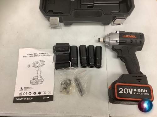 Juemel Impact Wrench, E-Commerce Return, Sold as is - Lot 62Y