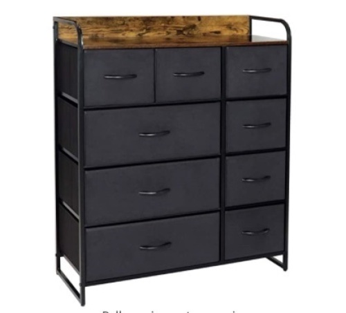 Kamiler 9 Drawers Dresser, Appears New, Sold as is - Lot 65