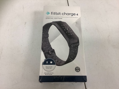 Fitbit Charge 4, E-Commerce Return, Sold as is - Lot 66Y