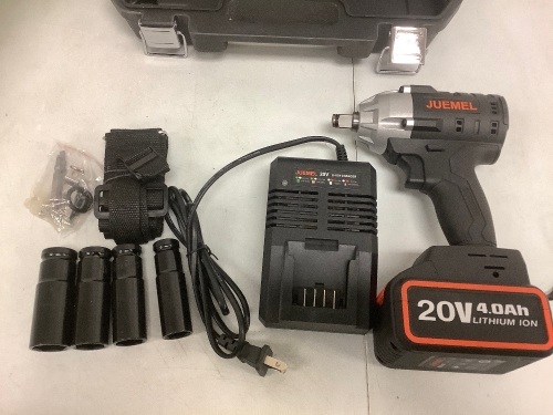 Juemel Impact Wrench, E-Commerce Return, Sold as is - Lot 72Y