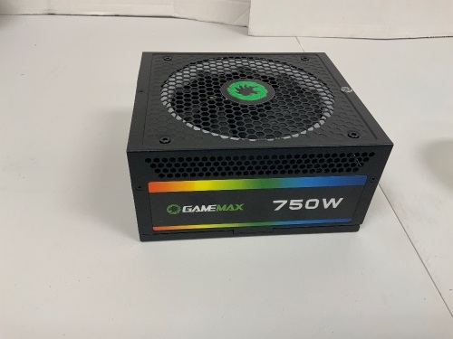 Power Supply 750W Fully Modular 80+ Gold Certified, No Cords or Box, E-Commerce Return, Sold as is - Lot 76Y