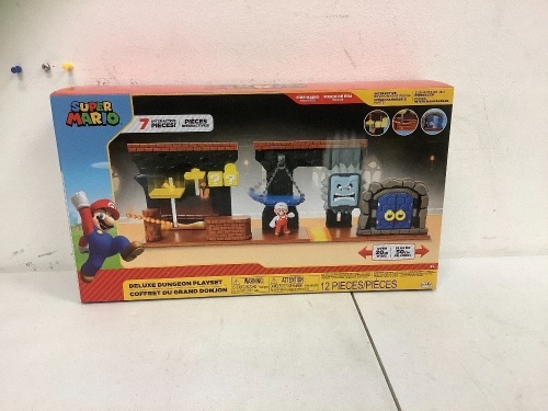 Super Mario Dungeon Playset, E-Commerce Return, Sold as is - Lot 78Y