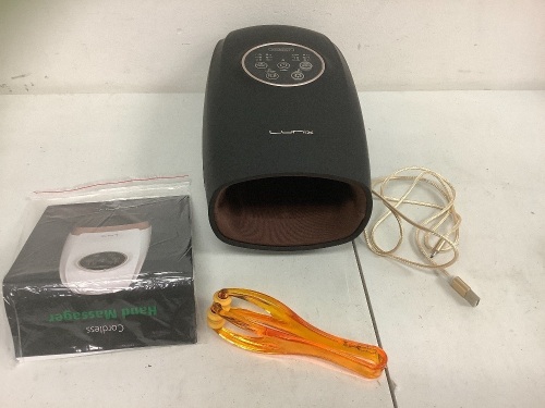Cordless Hand Massager, Powers Up, E-Commerce Return, Sold as is - Lot 86Y