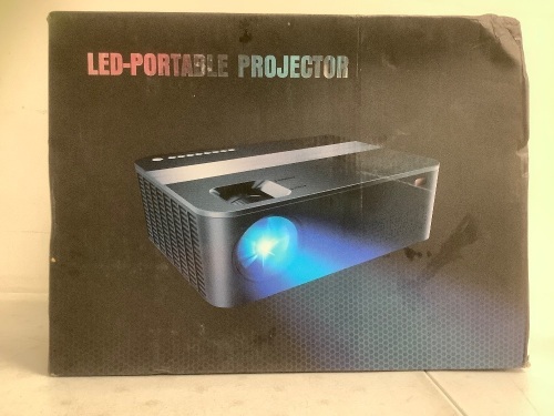 LED Portable Projector, Appears New - Lot 95Y