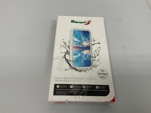 Waterproof Phone Case for S21 Ultra, E-Commerce Return, Sold as is - Lot 121Y