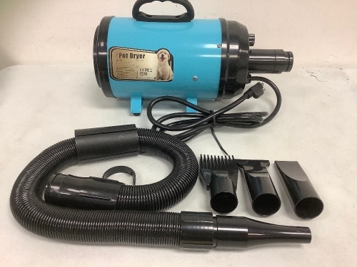 Pet Dryer, E-Commerce Return, Sold as is - Lot 123Y
