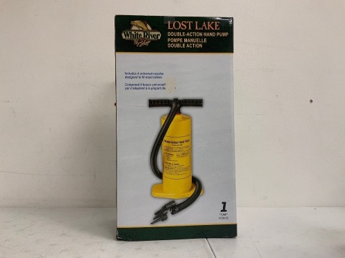 Double Action Hand Pump, Appears New, Sold as is - Lot 128Y