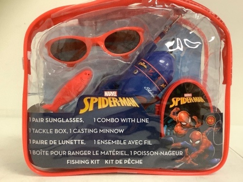 Spiderman Kids Fishing Playset, E-Commerce Return, Sold as is - Lot 140