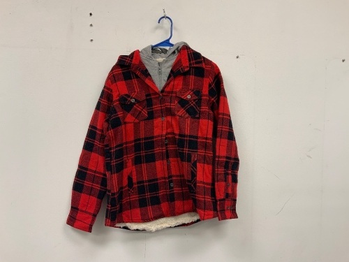 Natural Reflections Womens Flannel Jacket, Medium, E-Comm Return - Lot 174