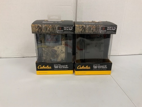 Lot of (2) Assorted Trail Cams, E-Comm Return - Lot 209