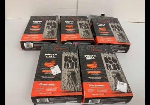 Lot of (5) WildGame Trail Cams, E-Comm Return - Lot 219