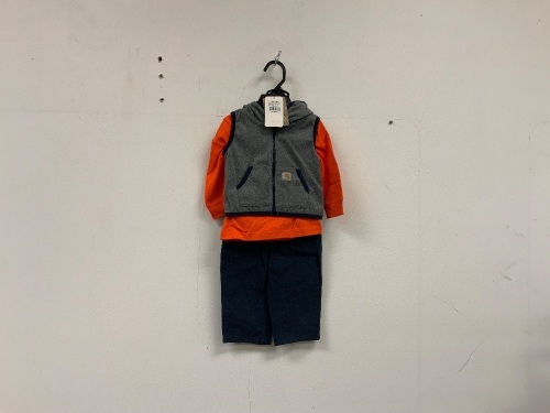 Boys Carhartt 3 Piece Set, Size 6M, E-Comm Return - Lot 225