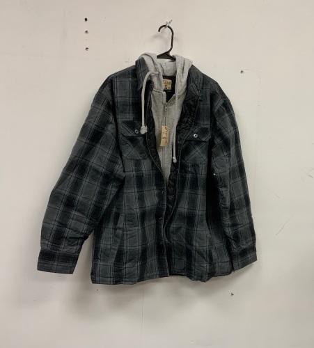Red Head Mens Flannel Jacket, Large, E-Comm Return - Lot 231