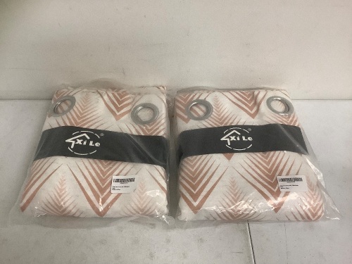 Lot of (2) 52x84 Curtains, Appears New - Lot 232Y