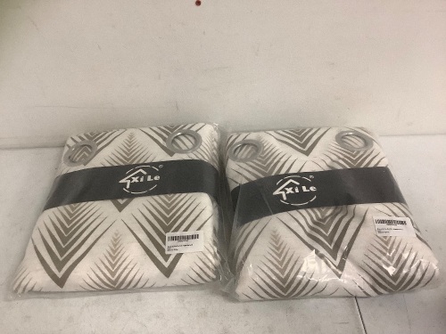 Lot of (2) 52x95 Curtains, Appears New - Lot 322Y