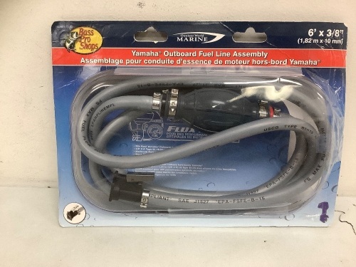 Yamaha Outboard Fuel Line Assembly, E-Comm Return - Lot 411