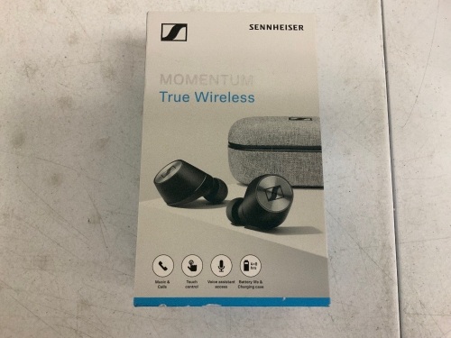 Momentum True Wireless Earbuds, Appears New, Sold as is - Lot 502Y