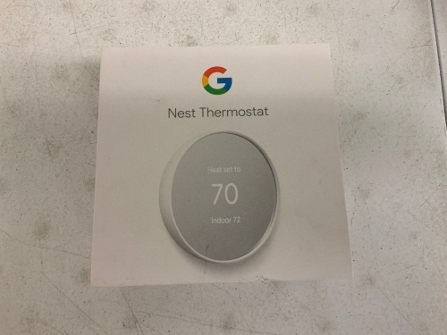 Nest Thermostat, E-Commerce Return, Sold as is - Lot 503Y