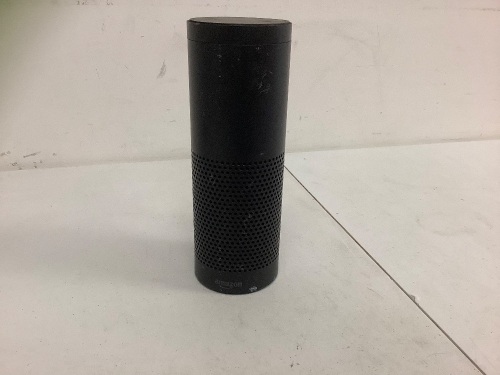 Amazon Echo 1st Edition, No Charger/Cords, Used/E-Commerce Return, Sold as is - Lot 518Y