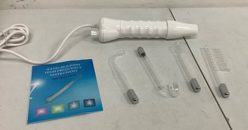 Portable Handheld High Frequency Facial Machine, Powers Up, E-Commerce Return, Sold as is - Lot 521Y