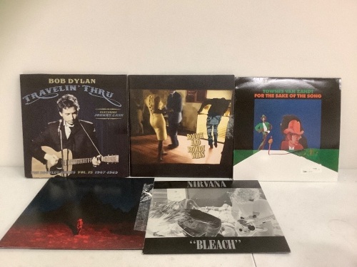 Lot Of (10) vinyl records, E-commerce Return, Sold as is  - Lot 544