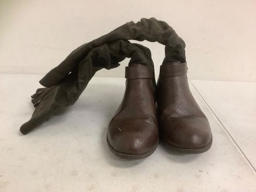 Womens boots, 8M, E-Commerce Return, Sold as is - Lot 556
