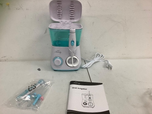 Oral Irrigator, Powers Up, E-Commerce Return, Sold as is - Lot 572Y