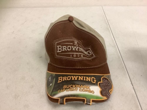 Browning Hat Buckmark Cap Light Combo, E-Commerce Return, Sold as is - Lot 583