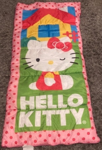 Hello Kitty Sleeping Bag, Appears New, Sold As Is - Lot 595
