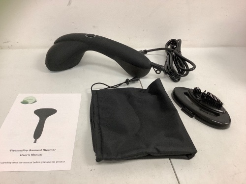 Steamer Pro Garment Steamer, Powers Up, E-Commerce Return, Sold as is - Lot 602Y