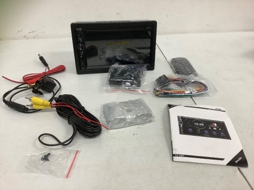 aboutBit 7" Media Receiver Car Stereo, E-Commerce Return, Sold as is - Lot 614Y