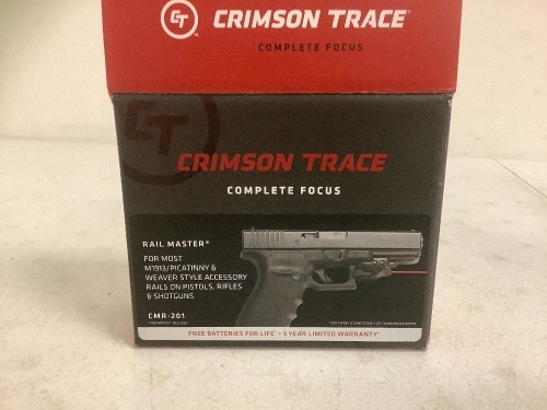 Crimson Trace Rail Master, E-Commerce Return, Sold as is - Lot 617