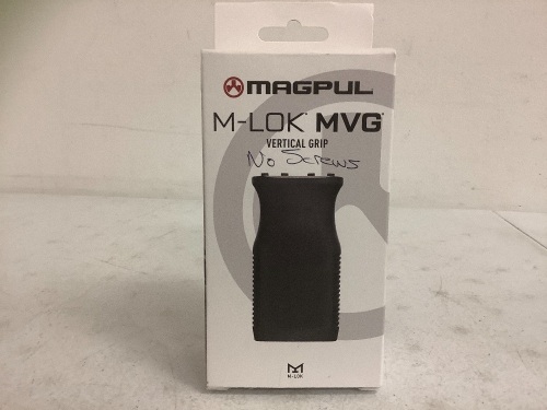 Magpul M-Lok MVG, Vertical Grip, Box Says No Screws, E-Commerce Return, Sold as is - Lot 618