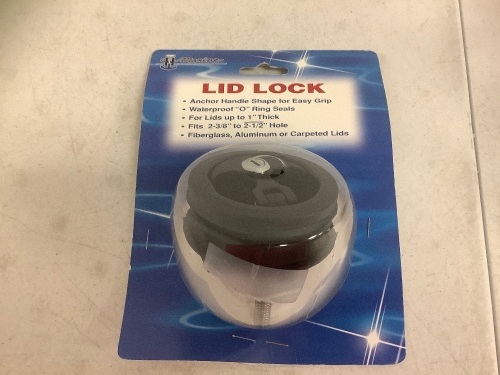 Anchor Handle Lid Lock, Appears New, Sold as is - Lot 631