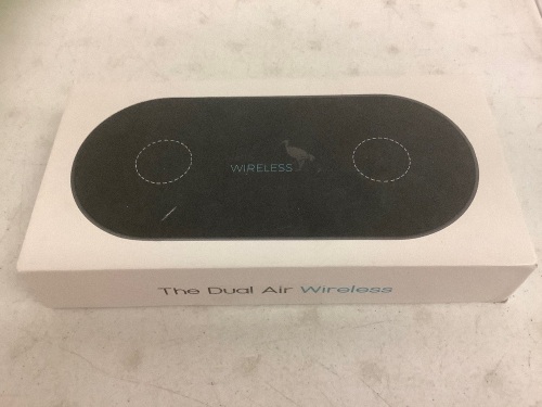 Ibis Dual Air Wireless Charger, Powers Up, E-Commerce Return, Sold as is - Lot 633