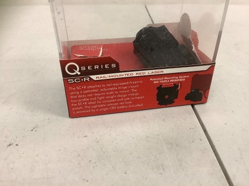 iProtec Rail Mounted Laser, Powers Up, E-Commerce Return, Sold as is - Lot 661Y