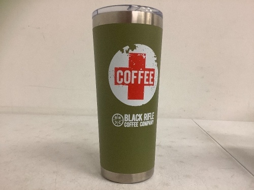 Black Rifle Coffee Co. Tumbler, Broken Lid, E-Commerce Return, Sold as is - Lot 668